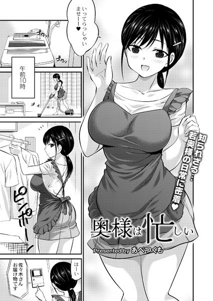 奥様は忙しい  エロ漫画のトップ画像